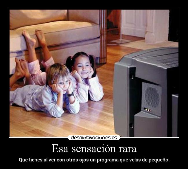 carteles pasado tele ninos perspectiva desmotivaciones