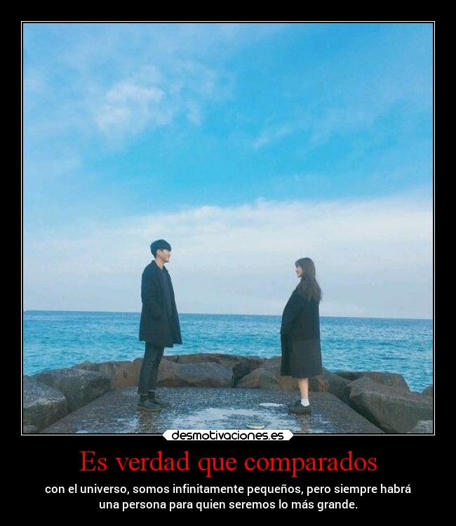 Es verdad que comparados -
