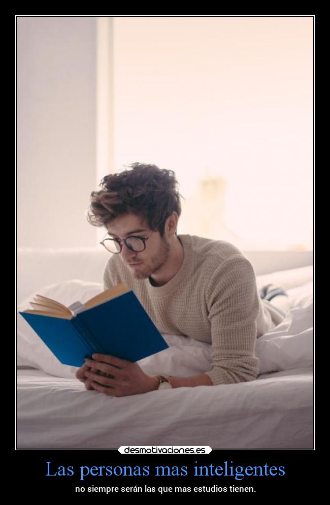 Las personas mas inteligentes -