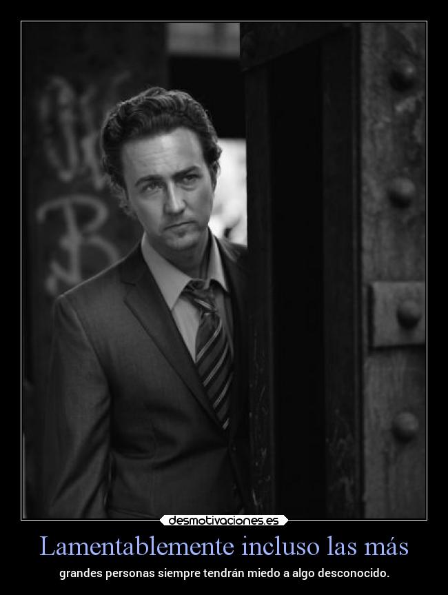 Lamentablemente incluso las más - 