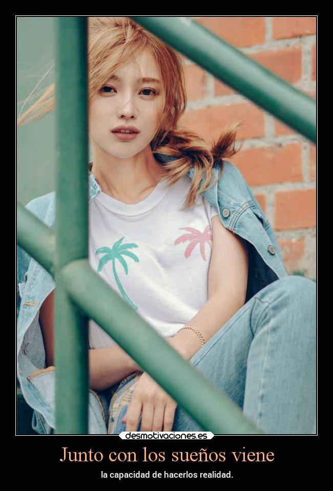 Junto con los sueños viene - la capacidad de hacerlos realidad.