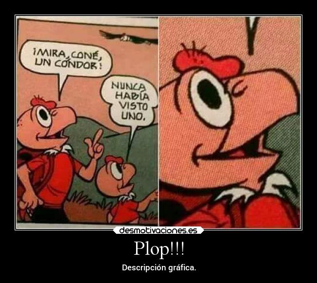 Plop!!! - Descripción gráfica.