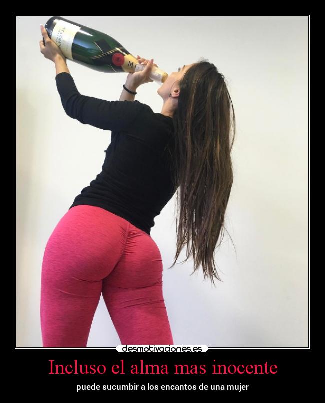 Incluso el alma mas inocente - puede sucumbir a los encantos de una mujer