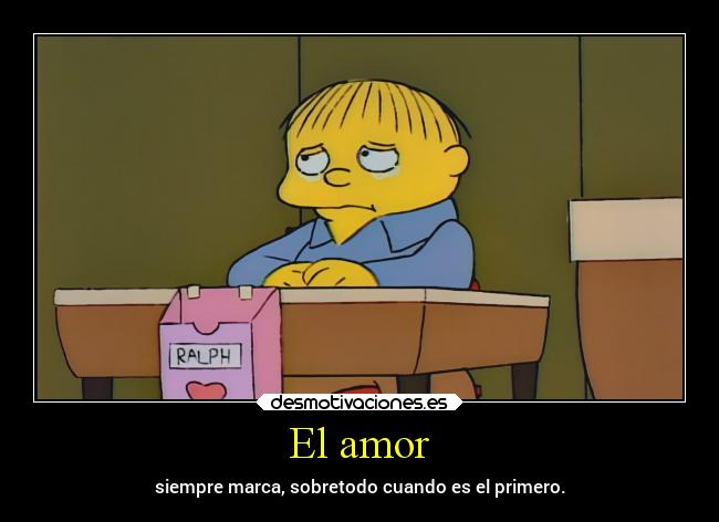 carteles amor simpsons madridxoxo desmotivaciones