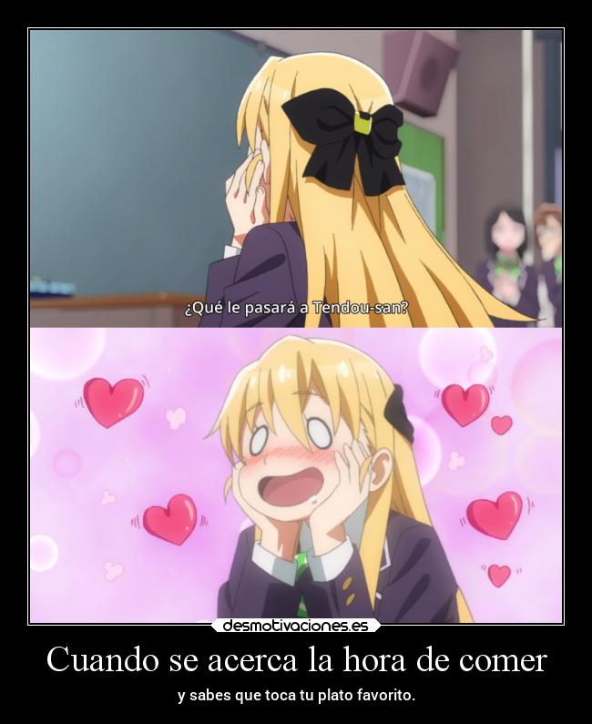 carteles anime humor risa felicidad amor comida raptorhunters harukaze erosekai gamers gamersanime desmotivaciones