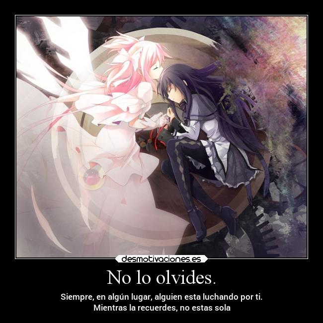 carteles anime recuerdos soledad lucha desmotivaciones