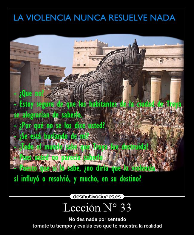 carteles confianza consejos troya vioelncia desmotivaciones