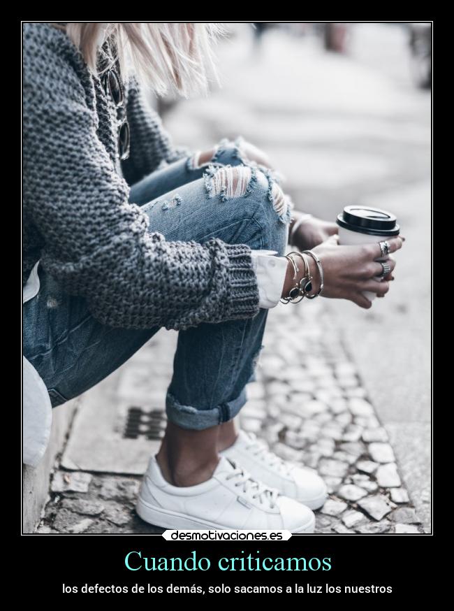Cuando criticamos -