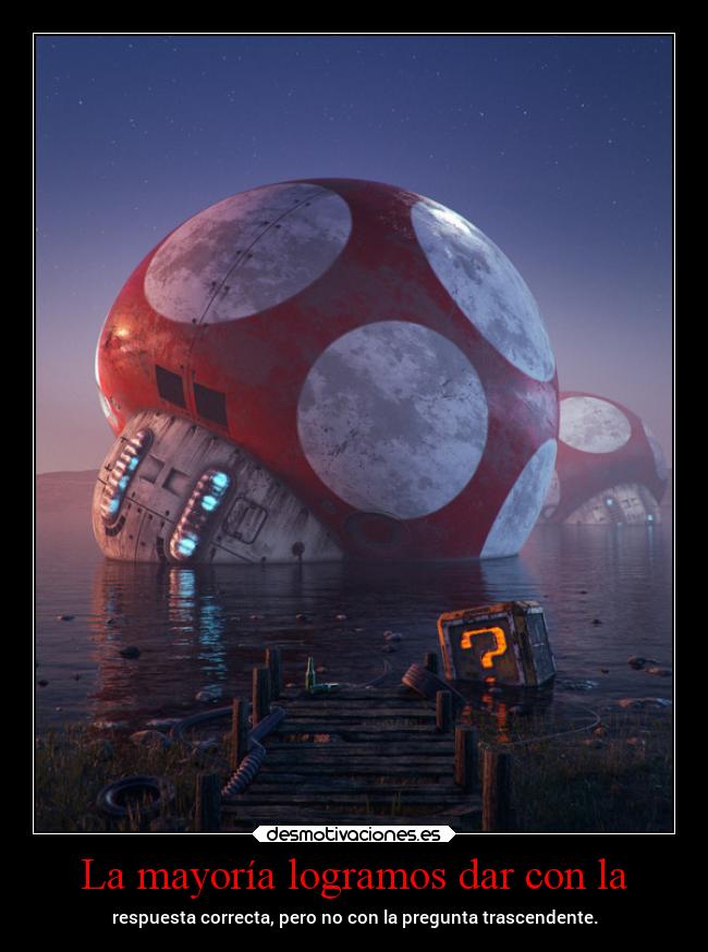 La mayoría logramos dar con la - 