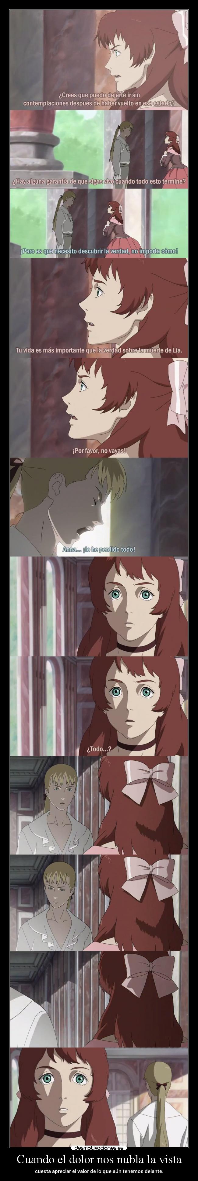 carteles dolor anime vida mundo amor muerte familia dolor raptorhunters harukaze erosekai lechevalierdeon epicanime desmotivaciones