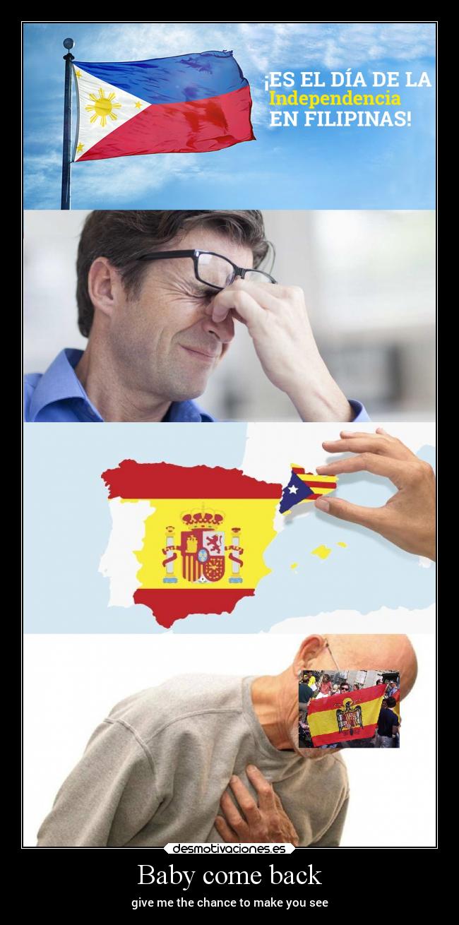 Baby come back - give me the chance to make you see