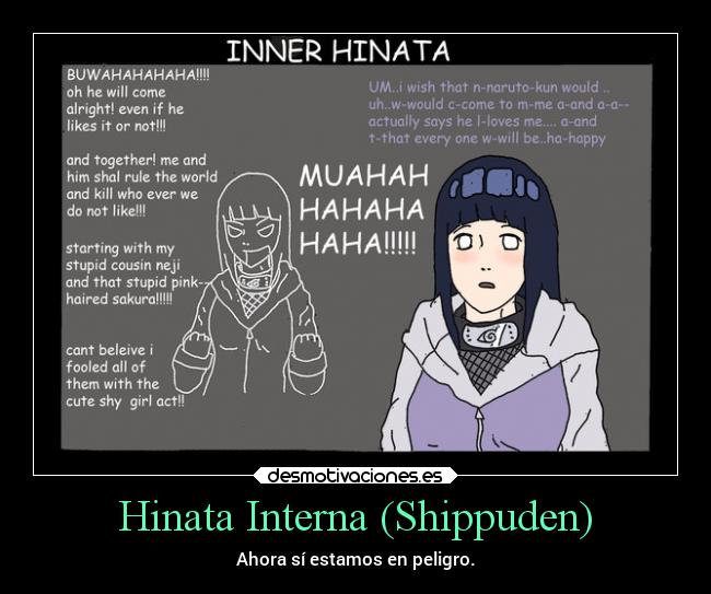 carteles miedo hinatahyuga interna shippuden corranporsusvidas draconequus49 desmotivaciones