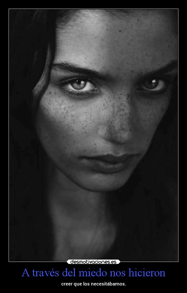 carteles miedo vida teodioteodio mels desmotivaciones