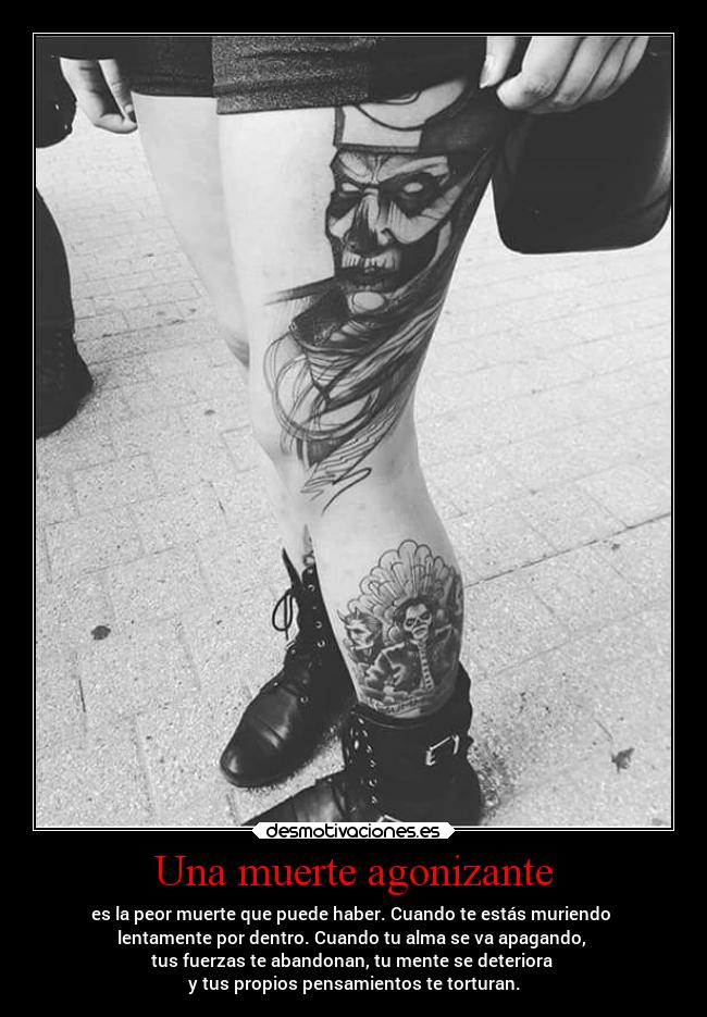 Una muerte agonizante -