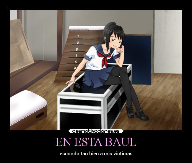 EN ESTA BAUL - escondo tan bien a mis victimas