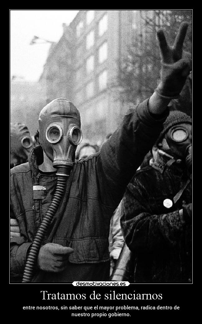 Tratamos de silenciarnos - 