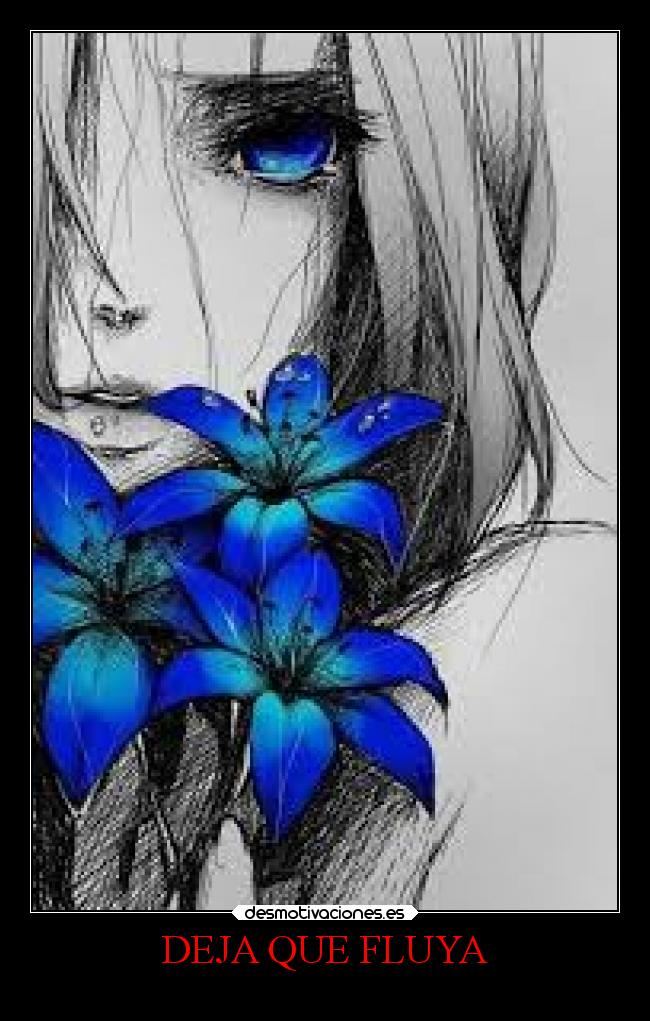 carteles vida anime mariodayan locosdeamor laalianzarebelde deja que fluya marionobros desmotivaciones