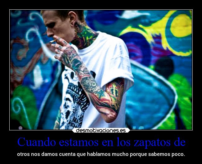 Cuando estamos en los zapatos de - 