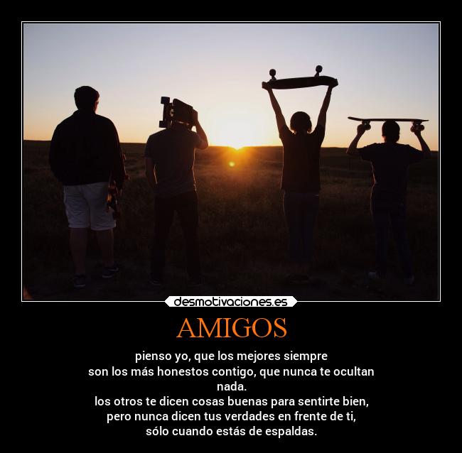 carteles amigos amigos verdaderos desmotivaciones