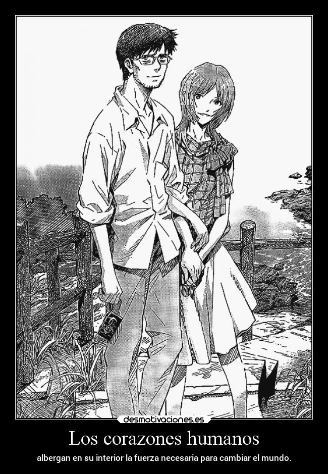 carteles anime amor corazon mundo raptorhunters harukaze erosekai evangelion neongenesisevangelion gendo yui desmotivaciones