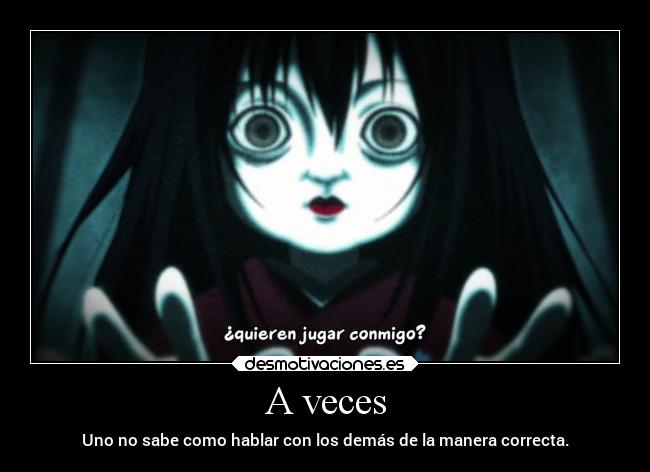 A veces -