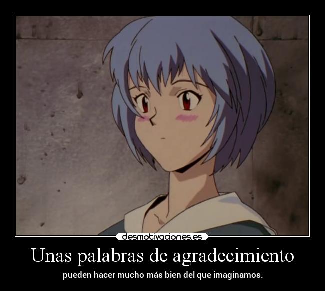 carteles anime vida mundo felicidad gracias raptorhunters harukaze erosekai evangelion reiayanami ayanami rei desmotivaciones