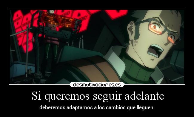 Si queremos seguir adelante -