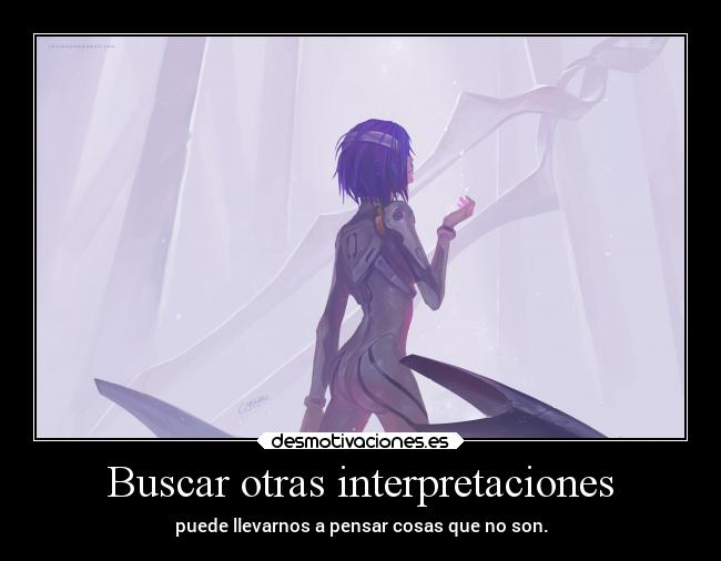 carteles anime vida mundo raptorhunters harukaze erosekai evangelion neongenesisevangelion ayanami reiayanami desmotivaciones