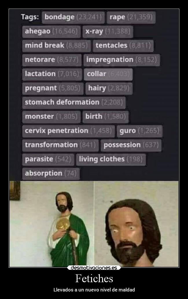 Fetiches - Llevados a un nuevo nivel de maldad