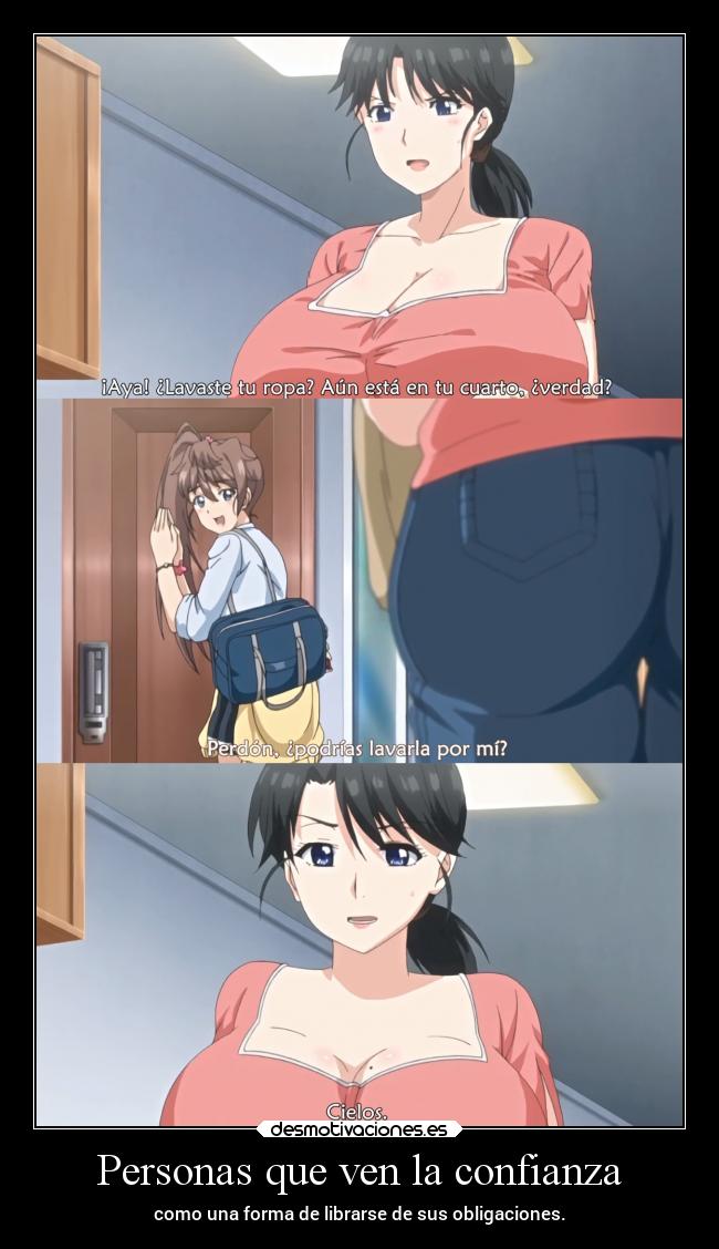 Personas que ven la confianza -