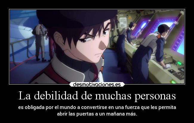 carteles debilidad anime vida mundo fuerza raptorhunters harukaze erosekai evangelion rebuildofevangelion maya ibuki desmotivaciones
