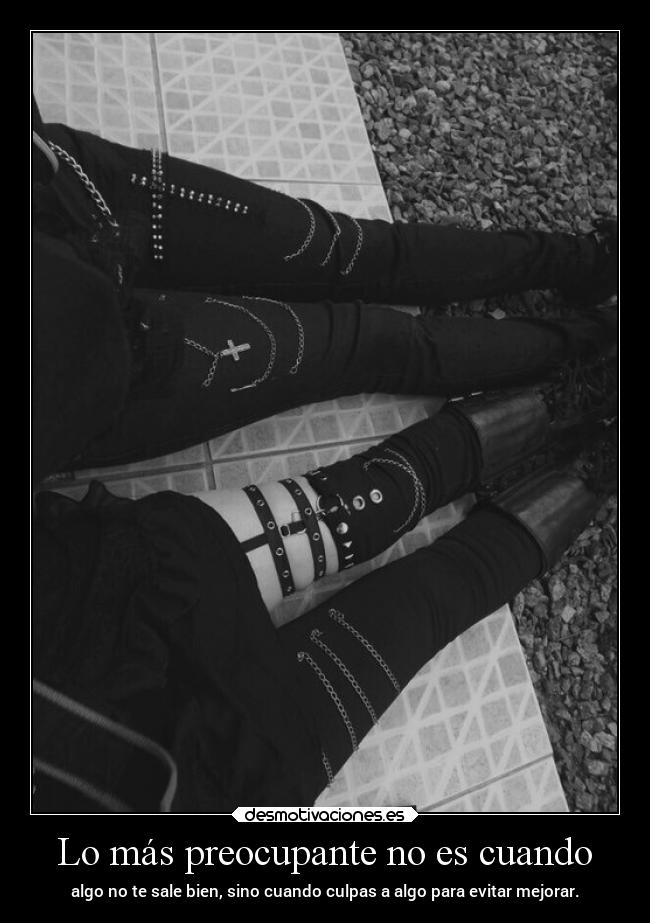 Lo más preocupante no es cuando - 