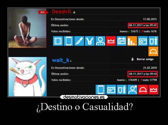 carteles destino vida llll deadvil hayquevariarunrato waltk desmotivaciones