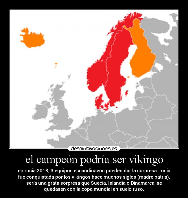 el campeón podría ser vikingo -