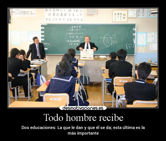 Todo hombre recibe -