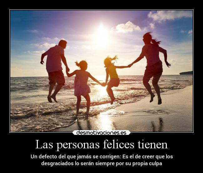 Las personas felices tienen -