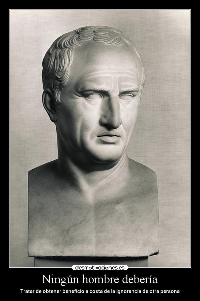 Ningún hombre debería -