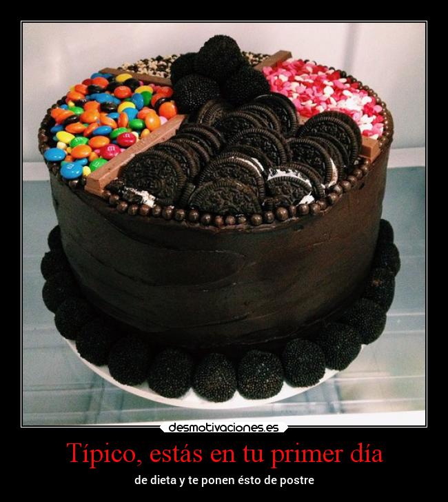 Típico, estás en tu primer día - 