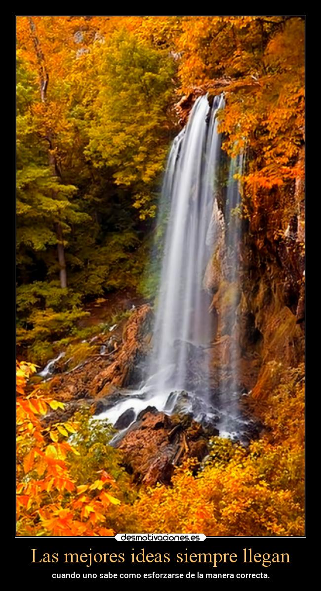 Las mejores ideas siempre llegan -