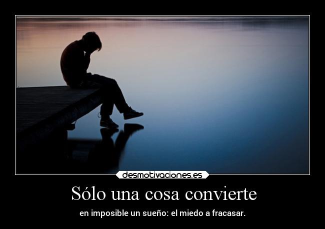 Sólo una cosa convierte -