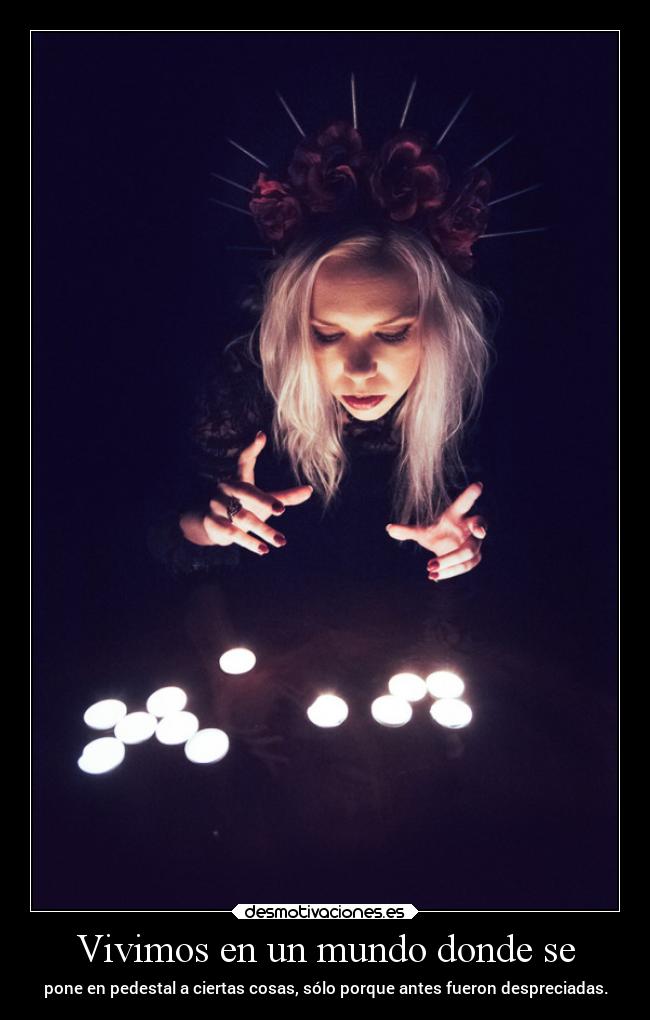 Vivimos en un mundo donde se -