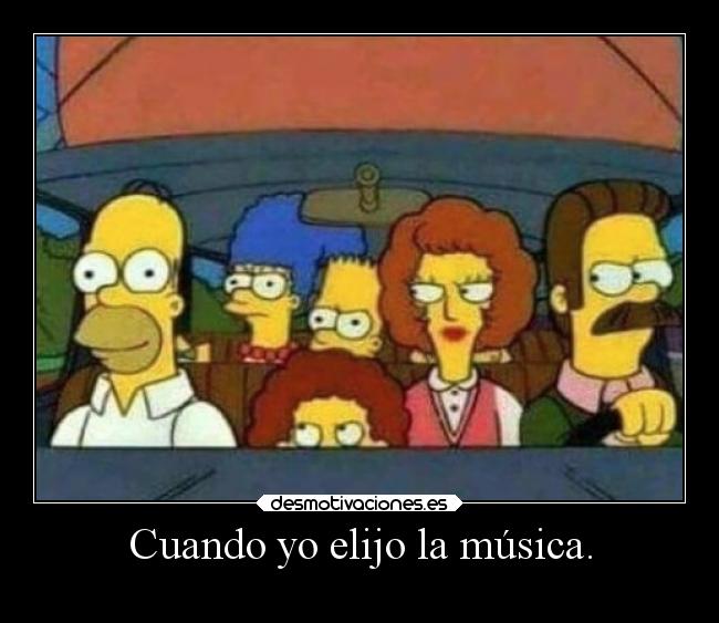 Cuando yo elijo la música. - 