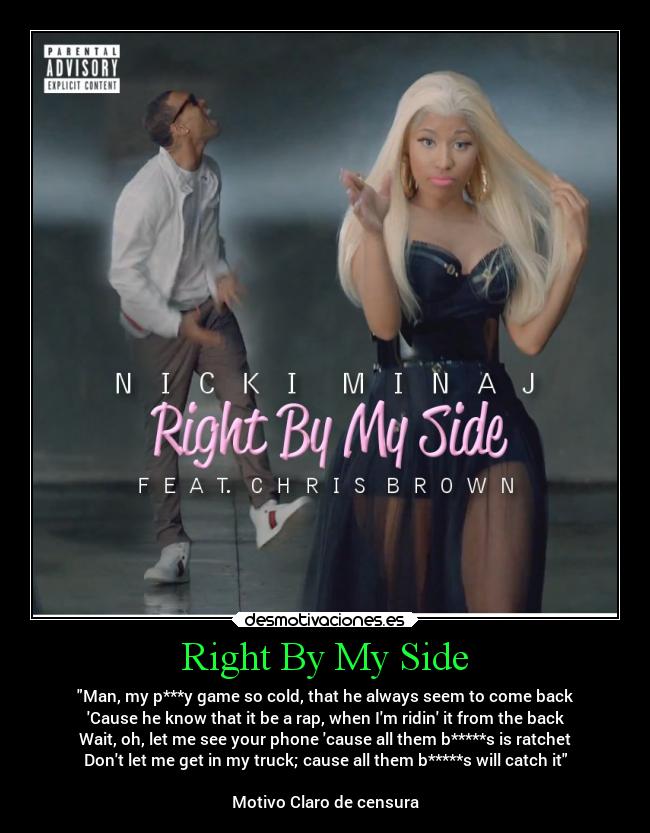 carteles musica nickiminaj pinkfridayromanreloaded chrisbrown album desmotivaciones