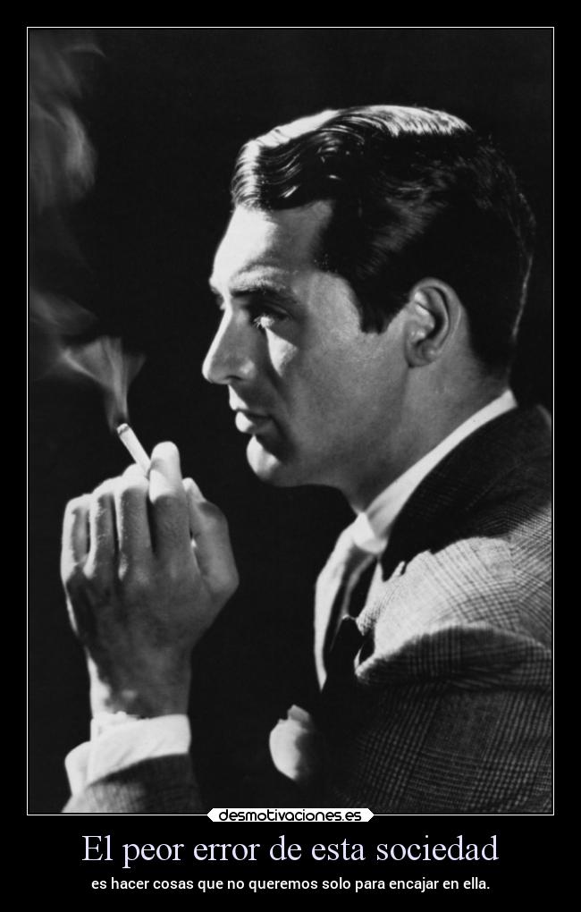 El peor error de esta sociedad - 