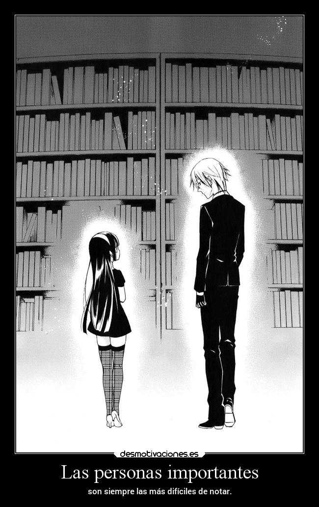 Las personas importantes -