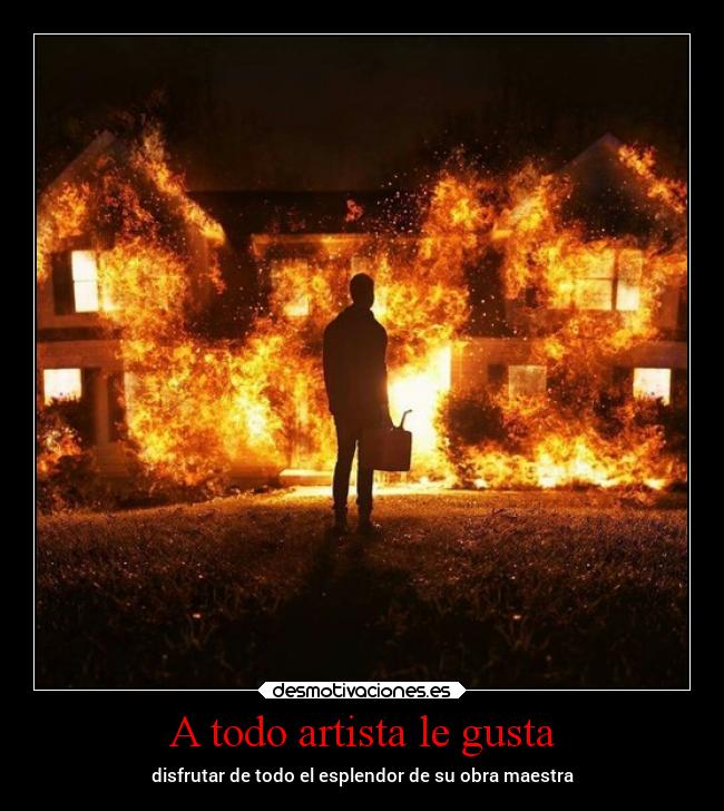 A todo artista le gusta -