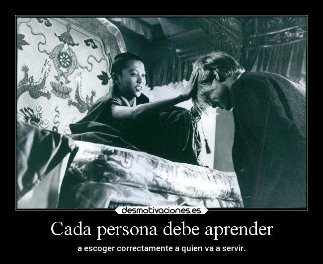 Cada persona debe aprender - 