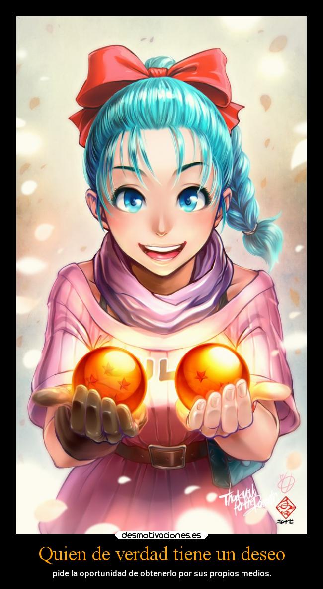 Quien de verdad tiene un deseo -
