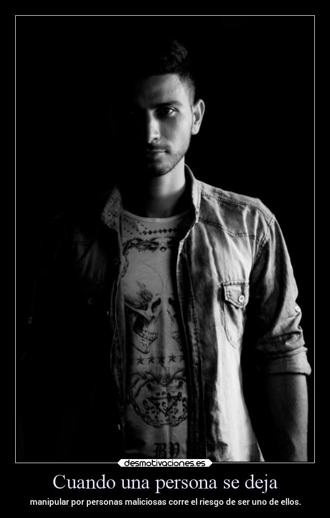 Cuando una persona se deja - 