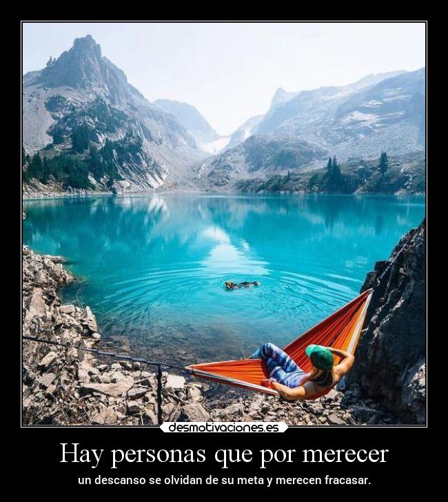 Hay personas que por merecer -